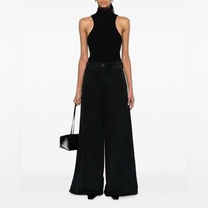 NWT KHAITE The Jacob Jean, black 29